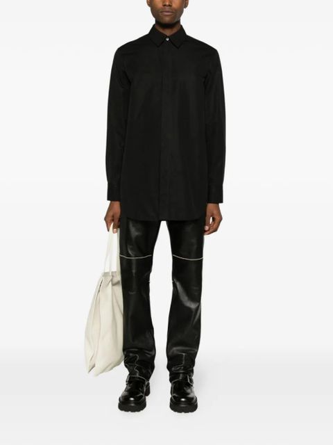 Jil Sander buttoned shirt - Black - zdjęcie produktu nr 2