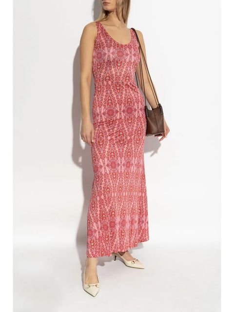 ETRO paisley-print long dress - Pink - zdjęcie produktu nr 2