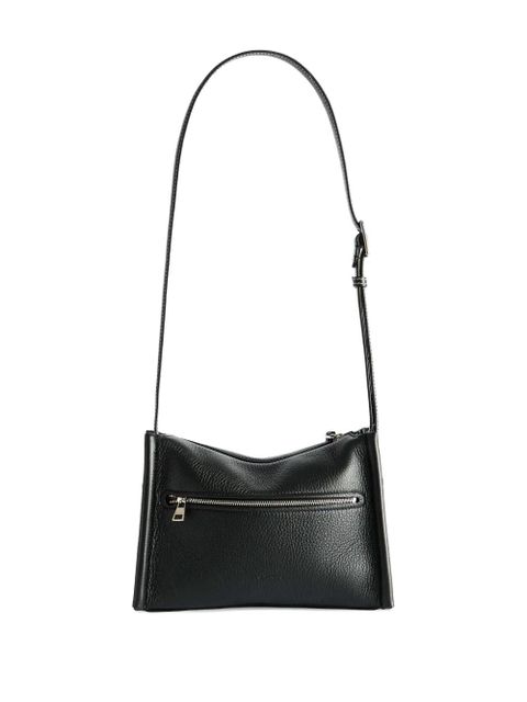 JW Anderson Messenger hammered strap detail shoulder bag - Black