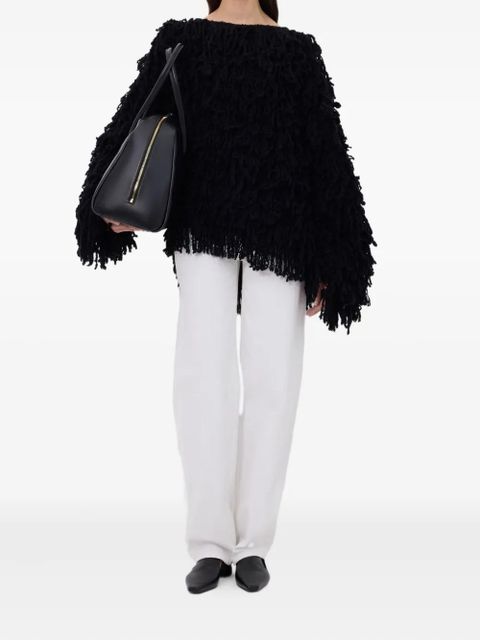LouLou de Saison GABIN fringe sweater - Black - zdjęcie produktu nr 2
