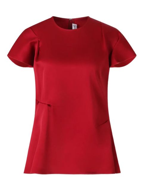 Victoria Beckham short-sleeve top - Red - zdjęcie produktu nr 1