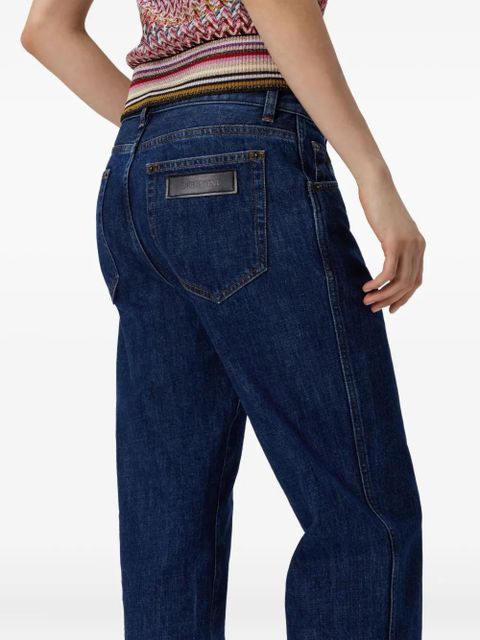 Missoni five-pocket cotton bootcut jeans - Blue - zdjęcie produktu nr 2