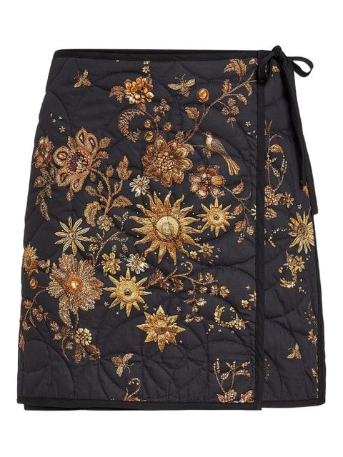 Marie Oliver Orca mini skirt - Brown