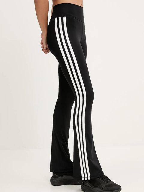 adidas Performance legginsy treningowe Optime Essentials damskie kolor czarny wzorzyste JD6544