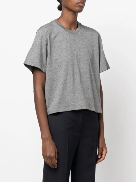 LouLou de Saison crew-neck oversized T-shirt - Grey - zdjęcie produktu nr 2
