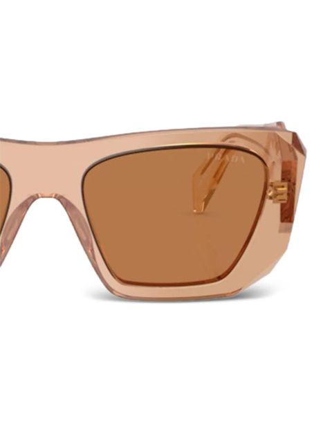 Prada Eyewear butterfly-frame sunglasses - Neutrals - zdjęcie produktu nr 2