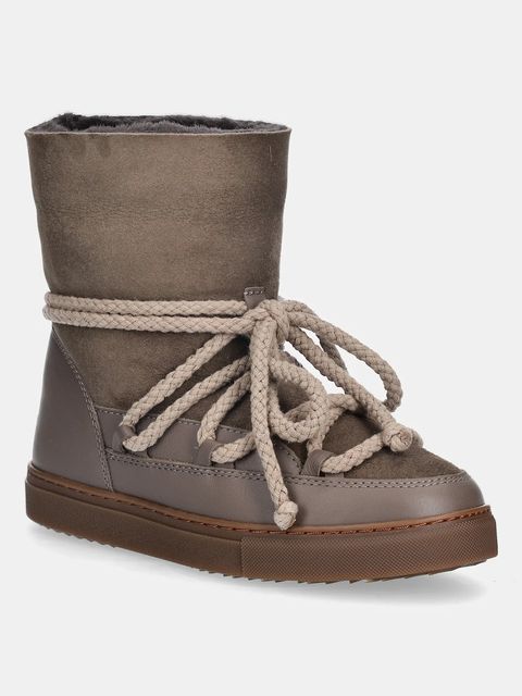 Inuikii śniegowce skórzane CLASSIC HIGH kolor brązowy 3001.002.0032 - zdjęcie produktu nr 1