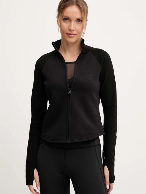 Calvin Klein Performance bluza treningowa damska kolor czarny gładka LVGWF5J406 - zdjęcie produktu nr 1