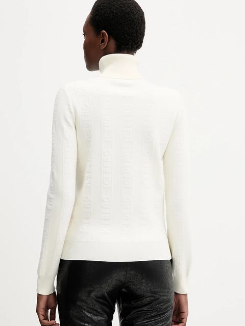 Iceberg półka kuchenna damski kolor beżowy lekki z golfem A003 9029