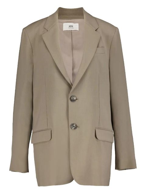AMI Paris single-breasted blazer - Neutrals - zdjęcie produktu nr 1