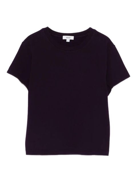 AGOLDE Adine crew-neck T-shirt - Purple - zdjęcie produktu nr 1