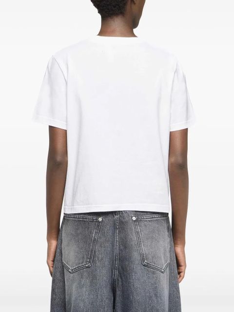 JW Anderson Anchor-embroidered T-shirt - White