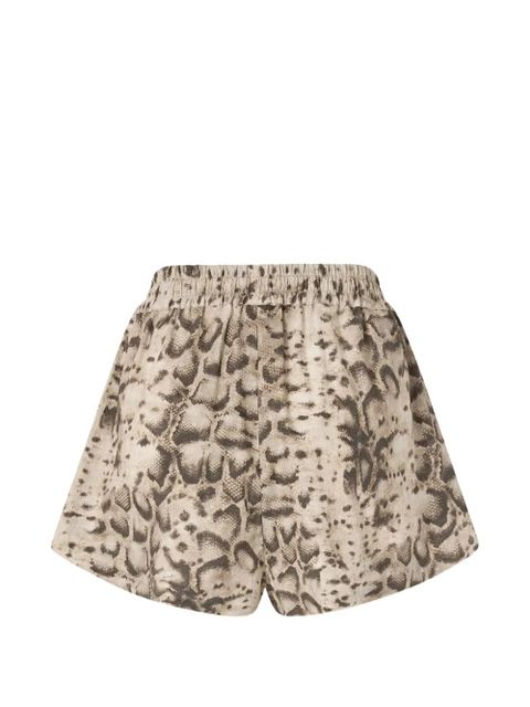 PINKO drawstring animal-print trousers - Neutrals - zdjęcie produktu nr 2