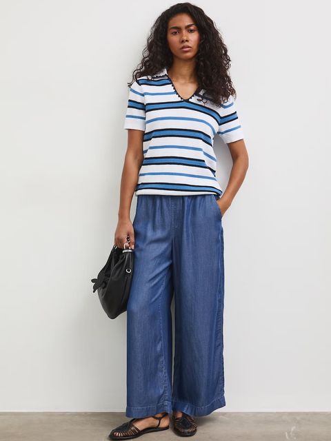 Medicine spodnie culottes damskie z lyocellu - zdjęcie produktu nr 2