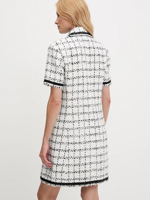 Karl Lagerfeld sukienka z domieszką wełny