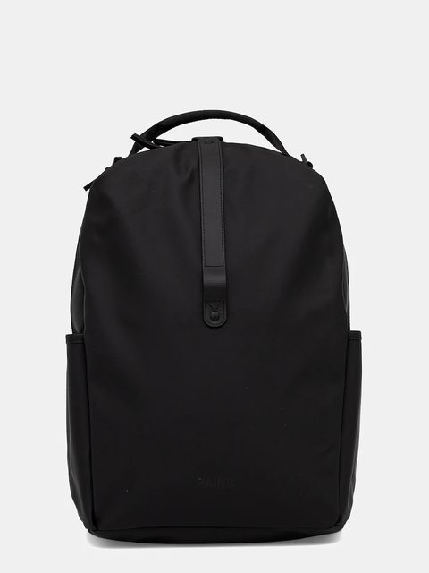 Rains plecak 14890 Clip Front Backpack W3 kolor czarny duży 14890 - zdjęcie produktu nr 1