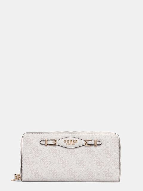 Guess portfel KATYA damski kolor biały SWSG96 52146 - zdjęcie produktu nr 1