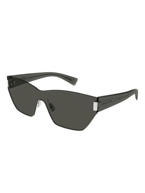 Saint Laurent Eyewear rimless sunglasses - Grey - zdjęcie produktu nr 2