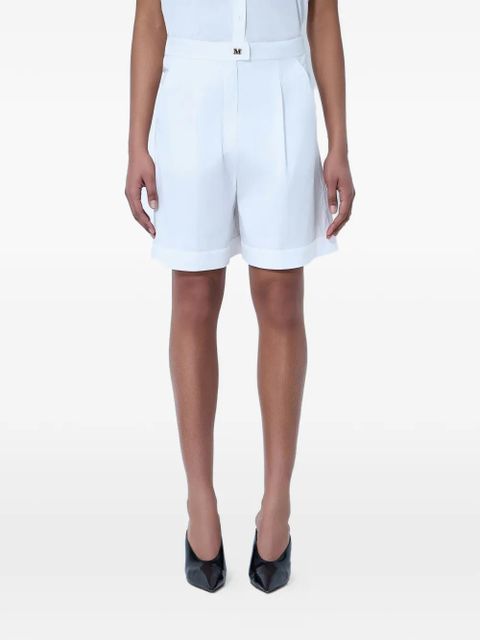 Max Mara pleated tailored shorts - White - zdjęcie produktu nr 1