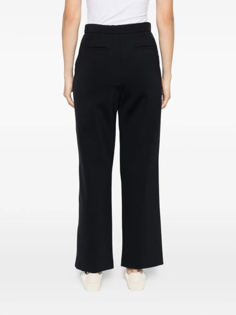 Max Mara stitch-detail trousers - Blue