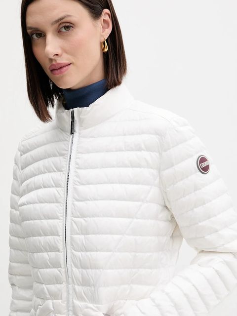 Colmar kurtka puchowa kolor biały przejściowa 2214.2YO