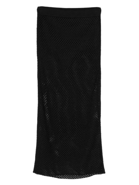 Simkhai crochet-effect midi skirt - Black - zdjęcie produktu nr 1