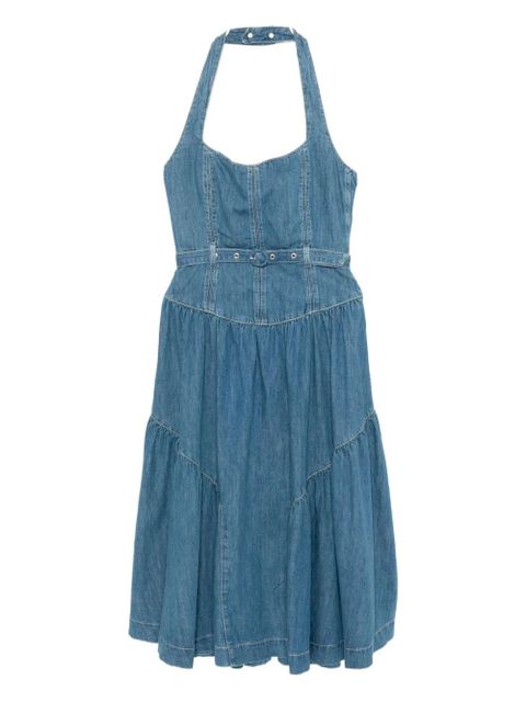 Reformation Lilith denim dress - Blue - zdjęcie produktu nr 1