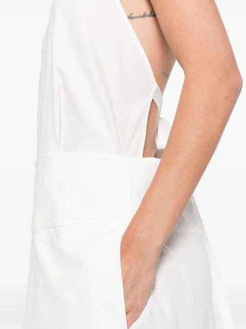 St. Agni halter midi dress - White