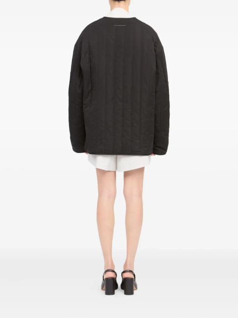 MM6 Maison Margiela zip-up jacket - Black