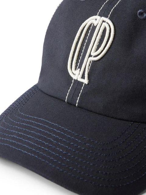 Claudie Pierlot logo-embroidered topstitched cap - Blue