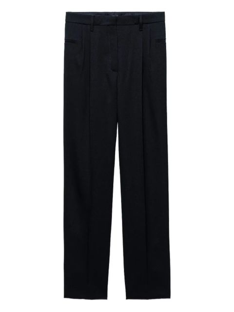 Prada zipper-fly wool trousers - Black - zdjęcie produktu nr 1