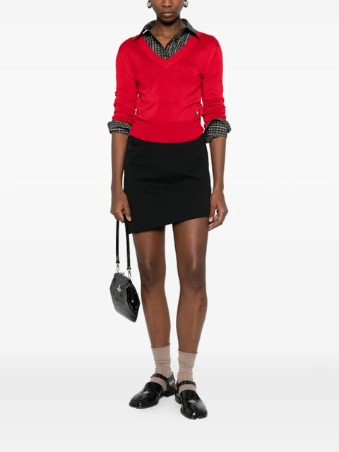 Vivienne Westwood mini Infinity asymmetric skirt - Black - zdjęcie produktu nr 2