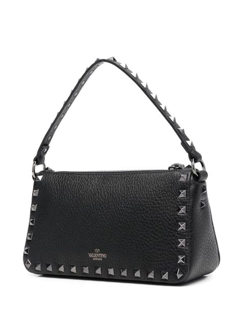 Valentino Garavani small Rockstud leather crossbody bag - Black