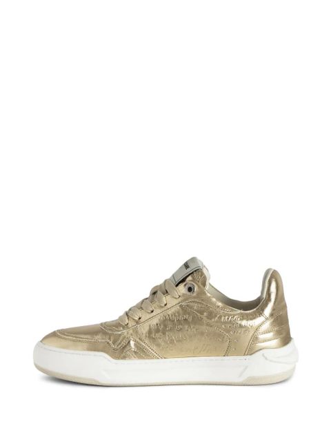 Zadig&Voltaire Wings Sneakers - Zadig & Voltaire - Leather - Gold