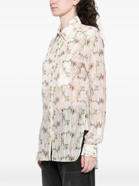 Rabanne haut shirt - Neutrals