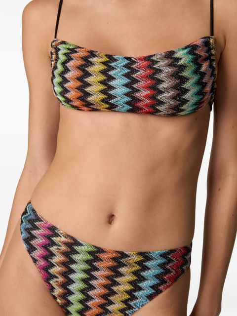 Missoni zigzag-pattern bikini - Black