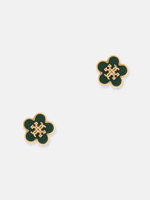 Tory Burch kolczyki Forger Me Not