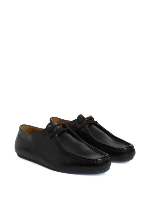 Jil Sander lace-up leather Derby shoes - Black - zdjęcie produktu nr 2