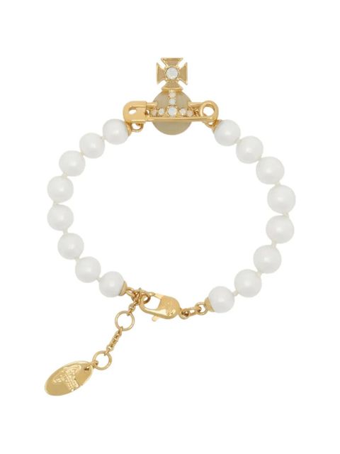 Vivienne Westwood Kitty faux-pearl bracelet - Gold - zdjęcie produktu nr 1