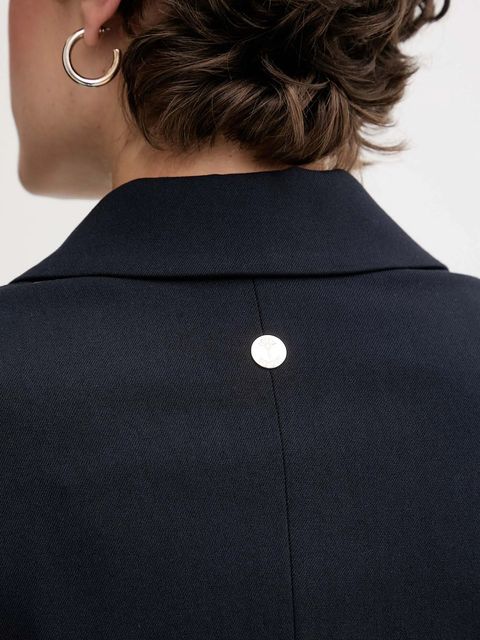 Joop! marynarka kolor granatowy jednorzędowa gładka 30048838