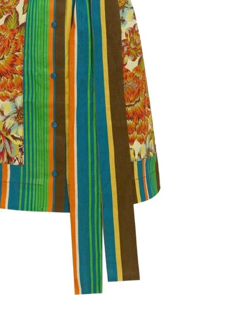 ALEMAIS Charlie floral-print mini dress - Green - zdjęcie produktu nr 2