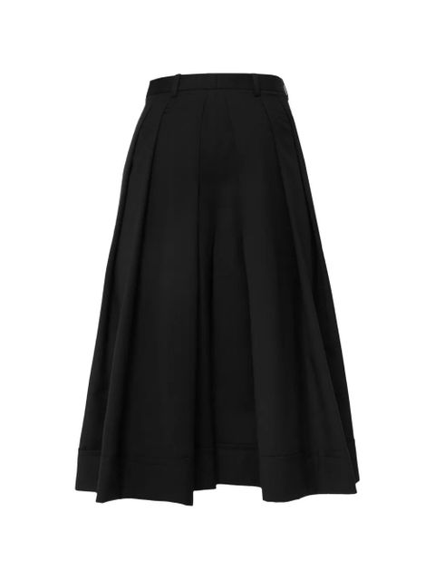 Vivienne Westwood pleated wool skirt - Black