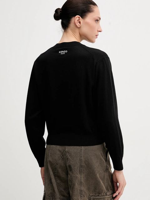 Kenzo kardigan wełniany Pop