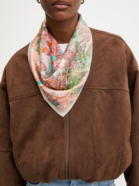 Answear.LAB apaszka jedwabna z kolekcji Unscripted - zdjęcie produktu nr 2