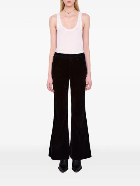 Zadig&Voltaire Prevy Velours trousers - Black - zdjęcie produktu nr 2