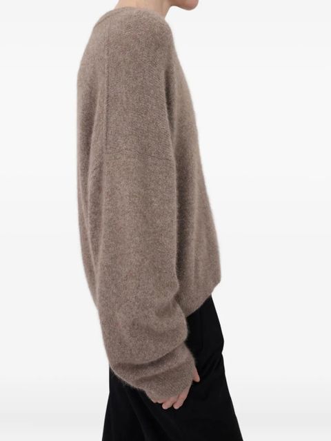 LouLou de Saison Tristan crew-neck sweater - Brown