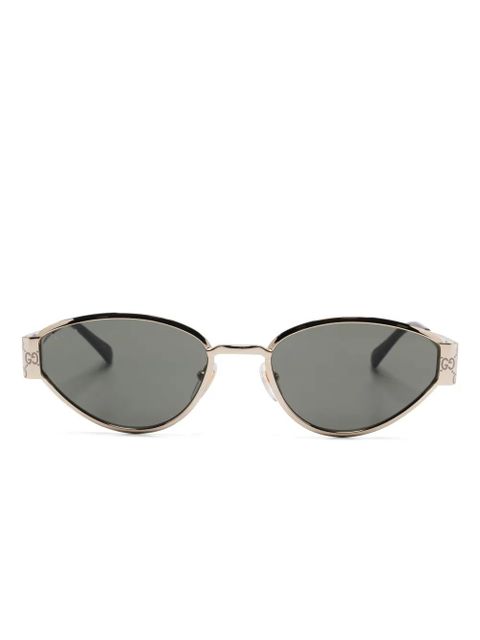 Gucci Eyewear oval-frame sunglasses - Gold - zdjęcie produktu nr 1