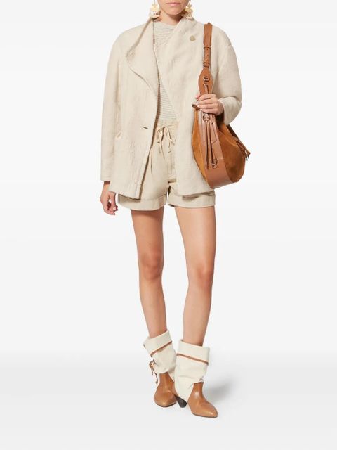 MARANT ÉTOILE Uadie button-fastening jacket - Neutrals - zdjęcie produktu nr 2