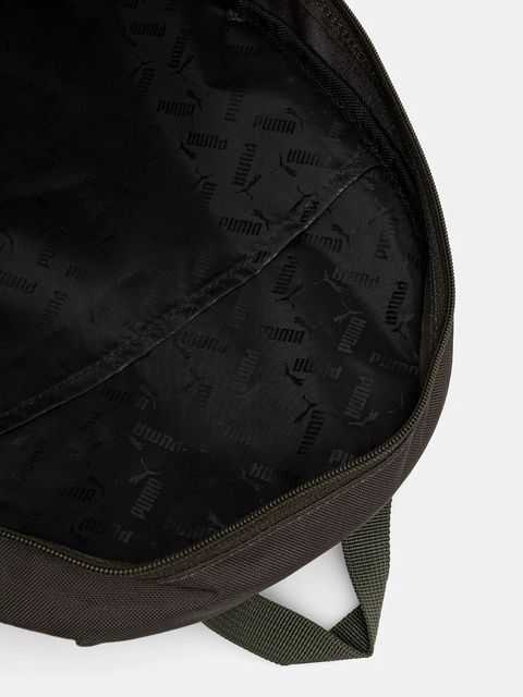 Puma plecak kolor zielony duży gładki 91181