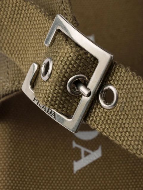 Prada strap buckled sandals - Green